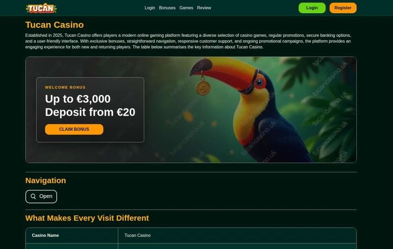 Overview of casino rivo